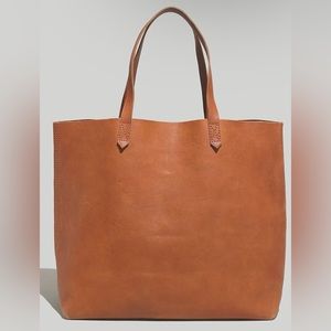 Madewell Transport Tote English Saddle